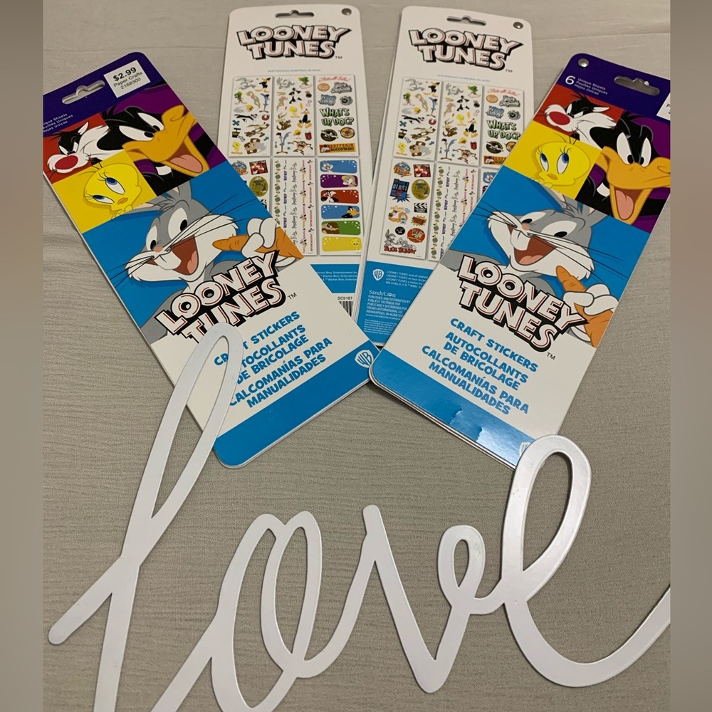 Looney Looney Tunes Craft Stickers
